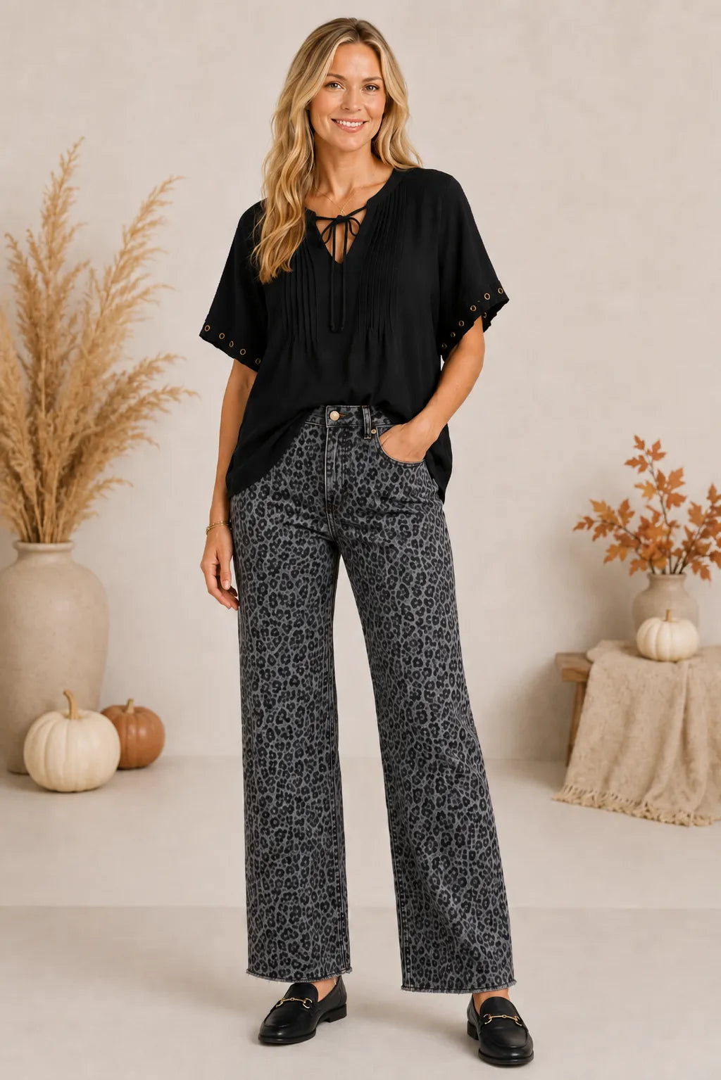 Wild Side Wide Leg Jeans