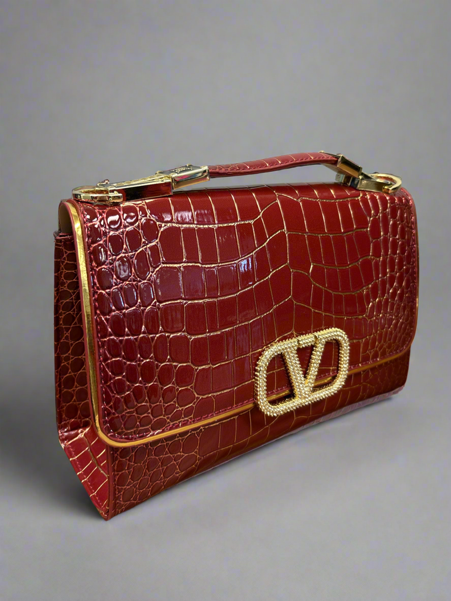 Golden Garnet Satchel