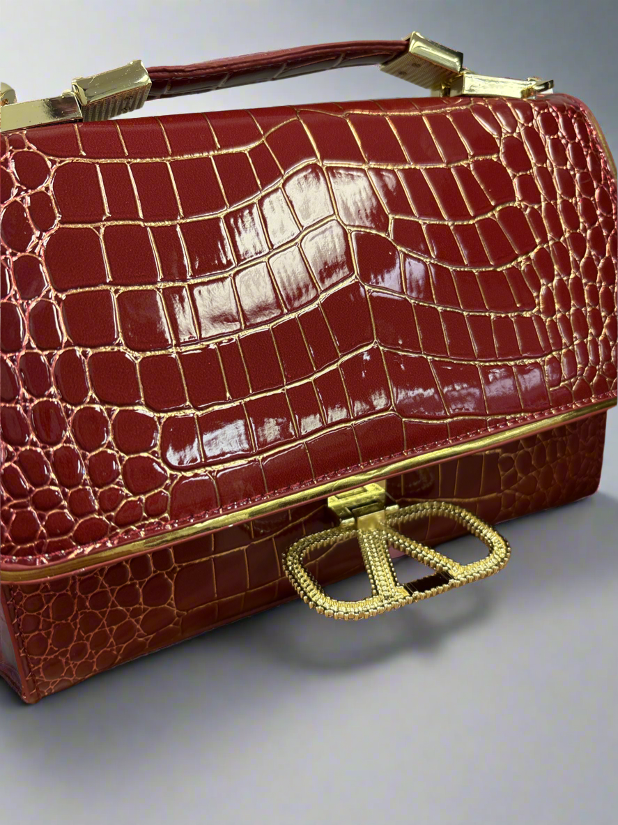 Golden Garnet Satchel