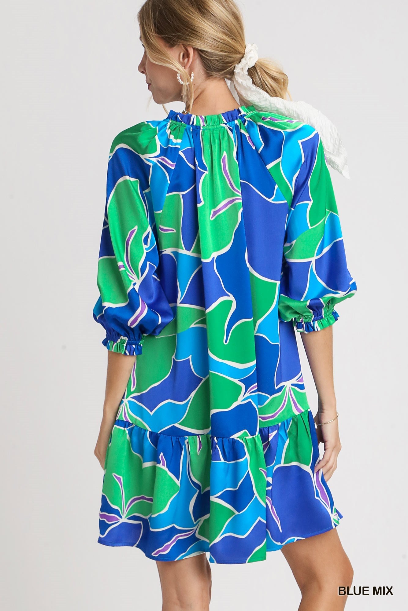 Blue Mix Dress