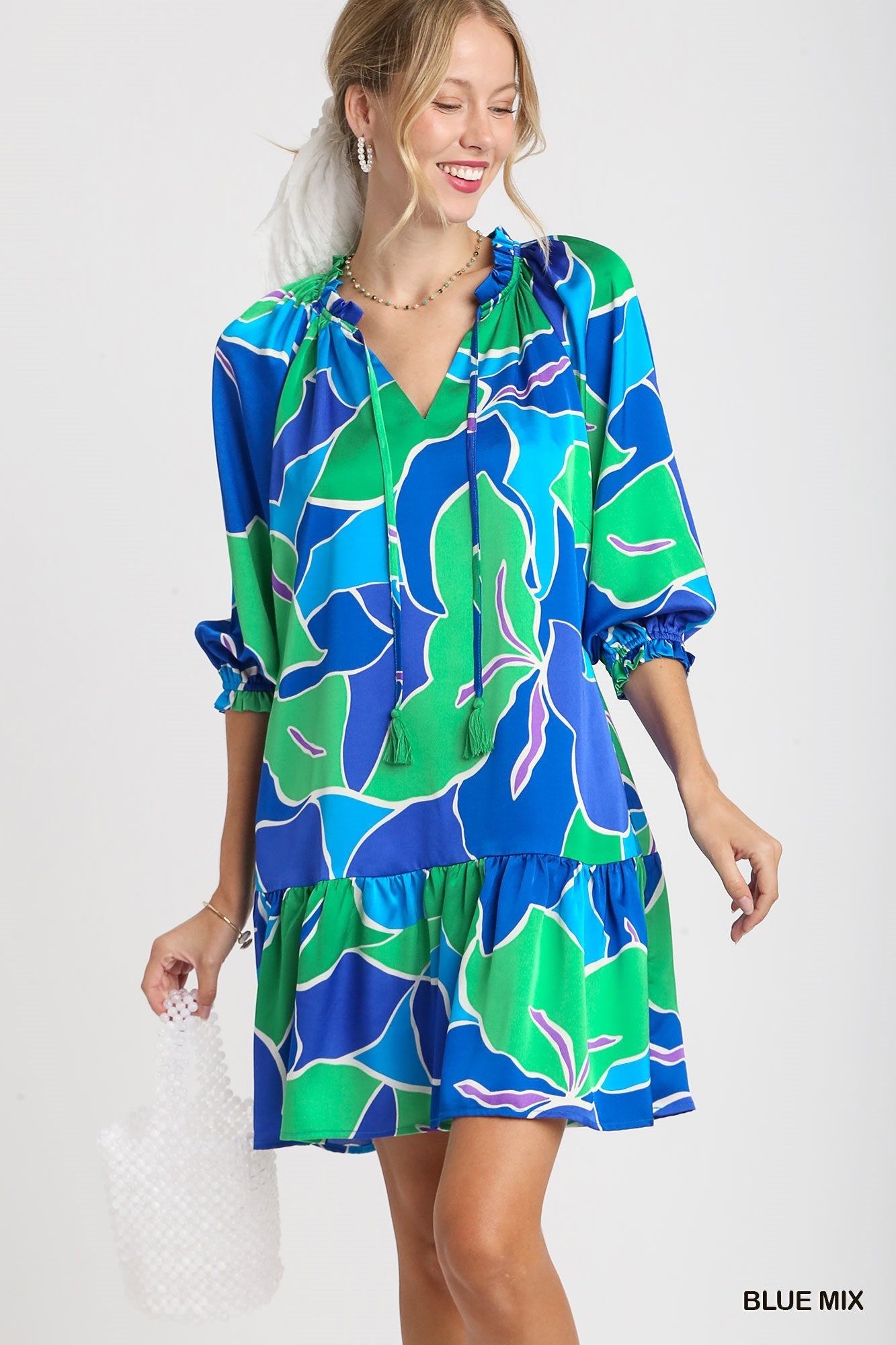 Blue Mix Dress