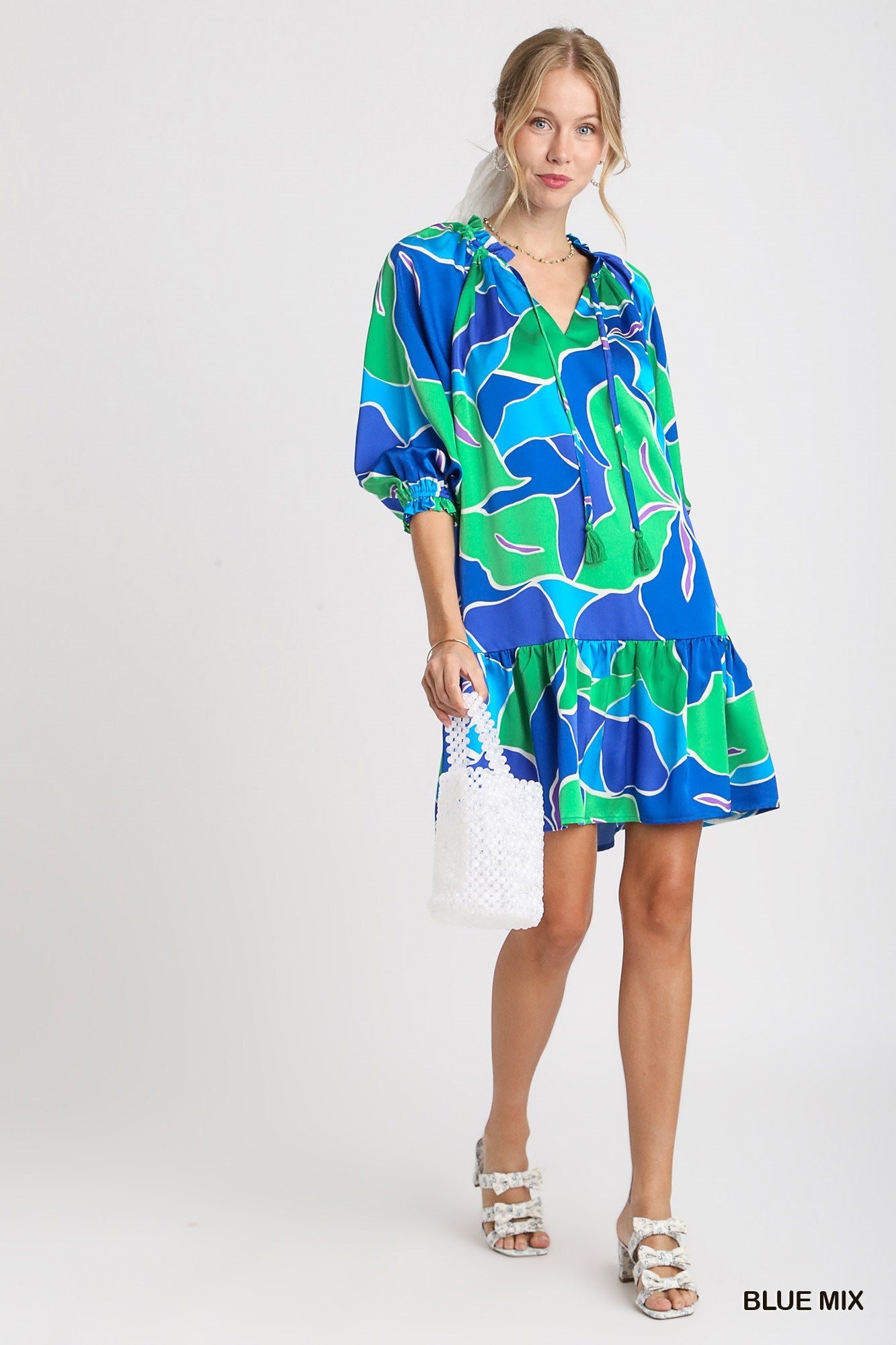 Blue Mix Dress