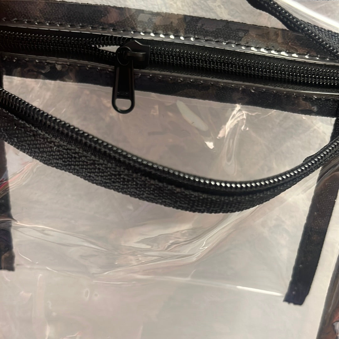 Clear Flat Crossbody