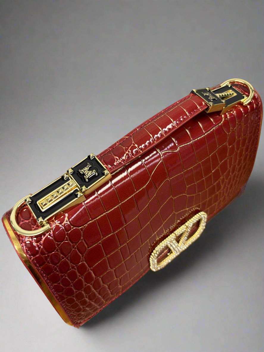 Golden Garnet Satchel