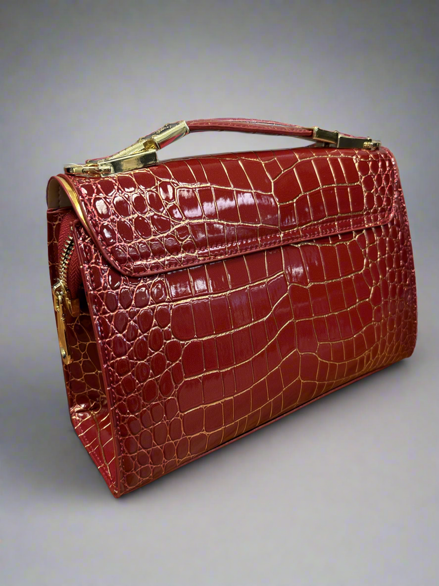 Golden Garnet Satchel