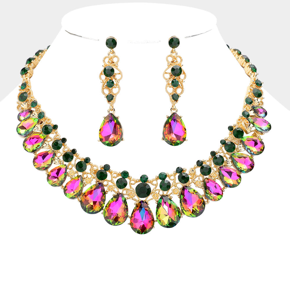 Teardrop Stone Set