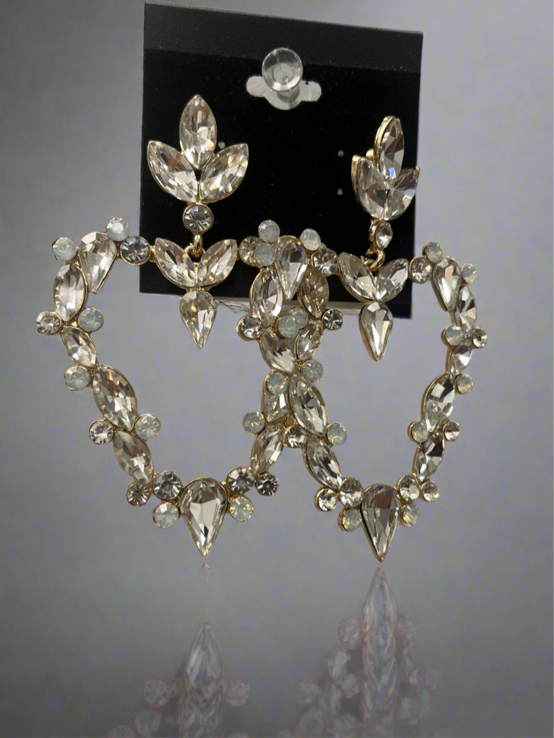 Bling My Heart Earrings
