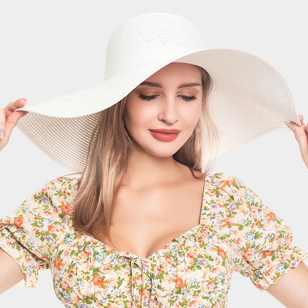 White Sun Hat