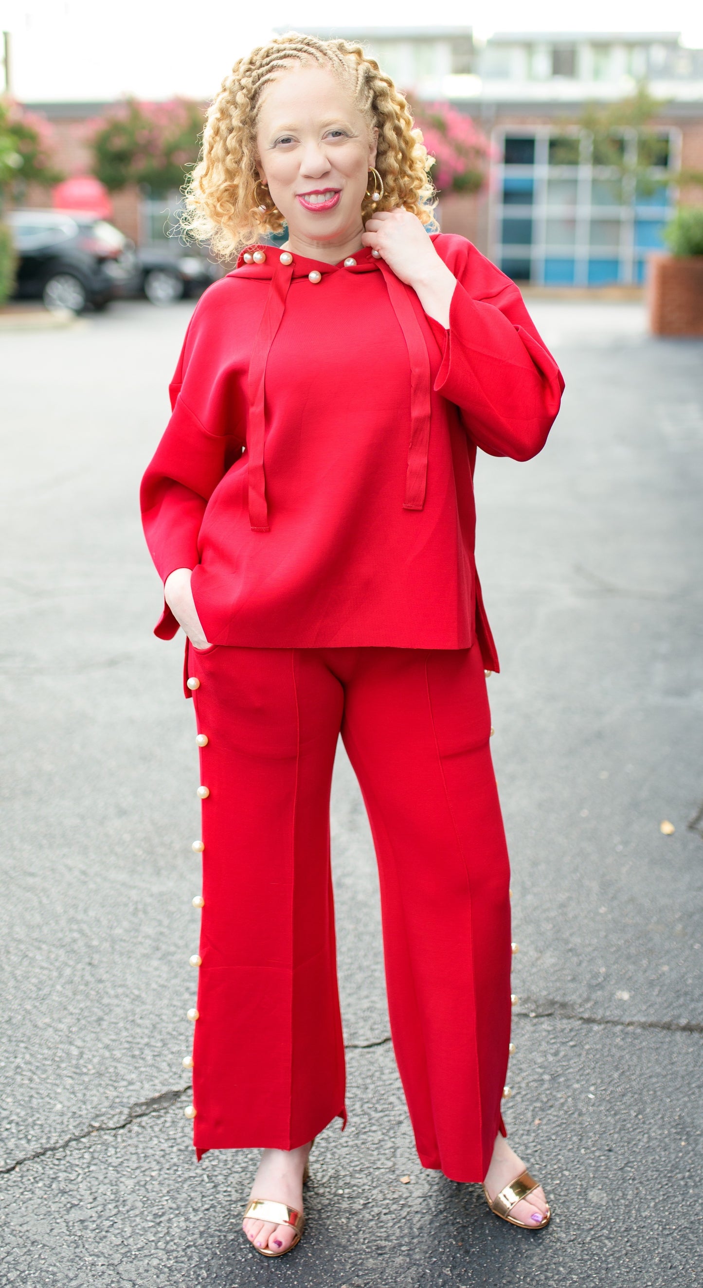 Scarlet Francine Pearl Hoodie