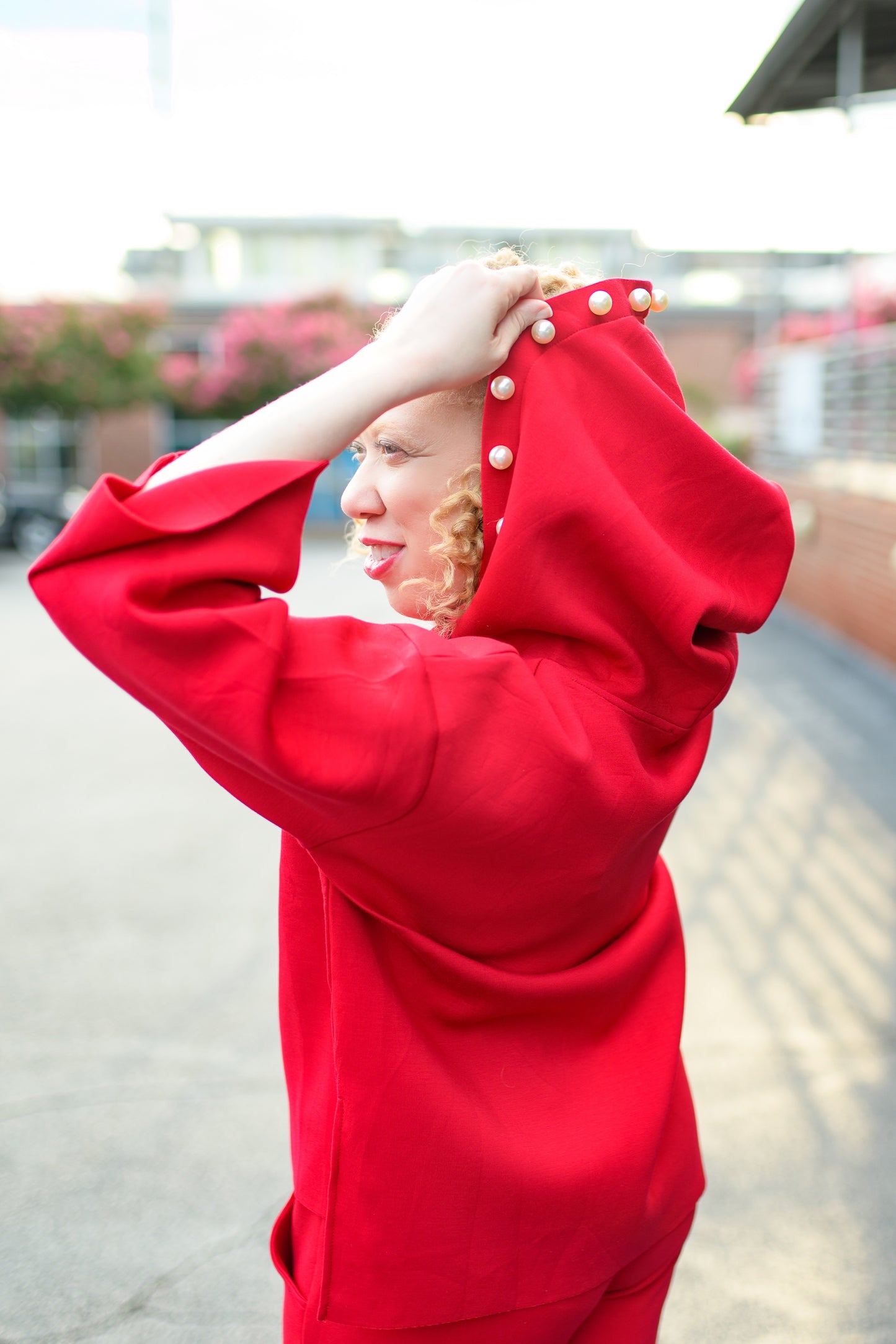Scarlet Francine Pearl Hoodie