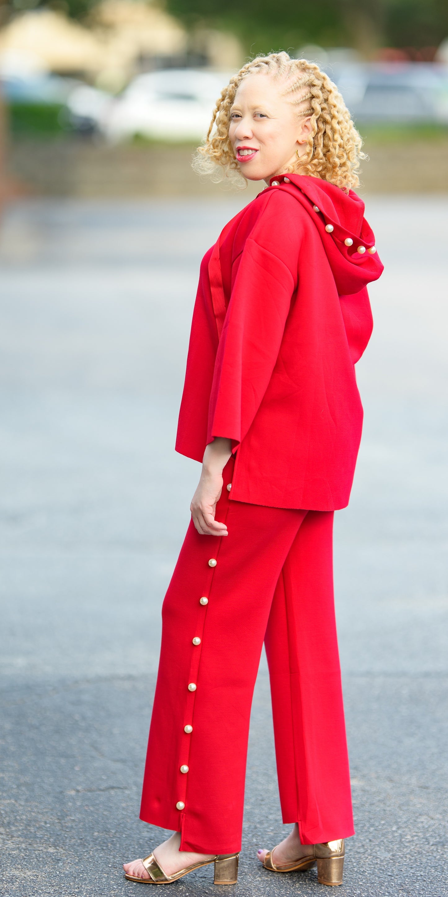 Scarlet Francine Pearl Hoodie