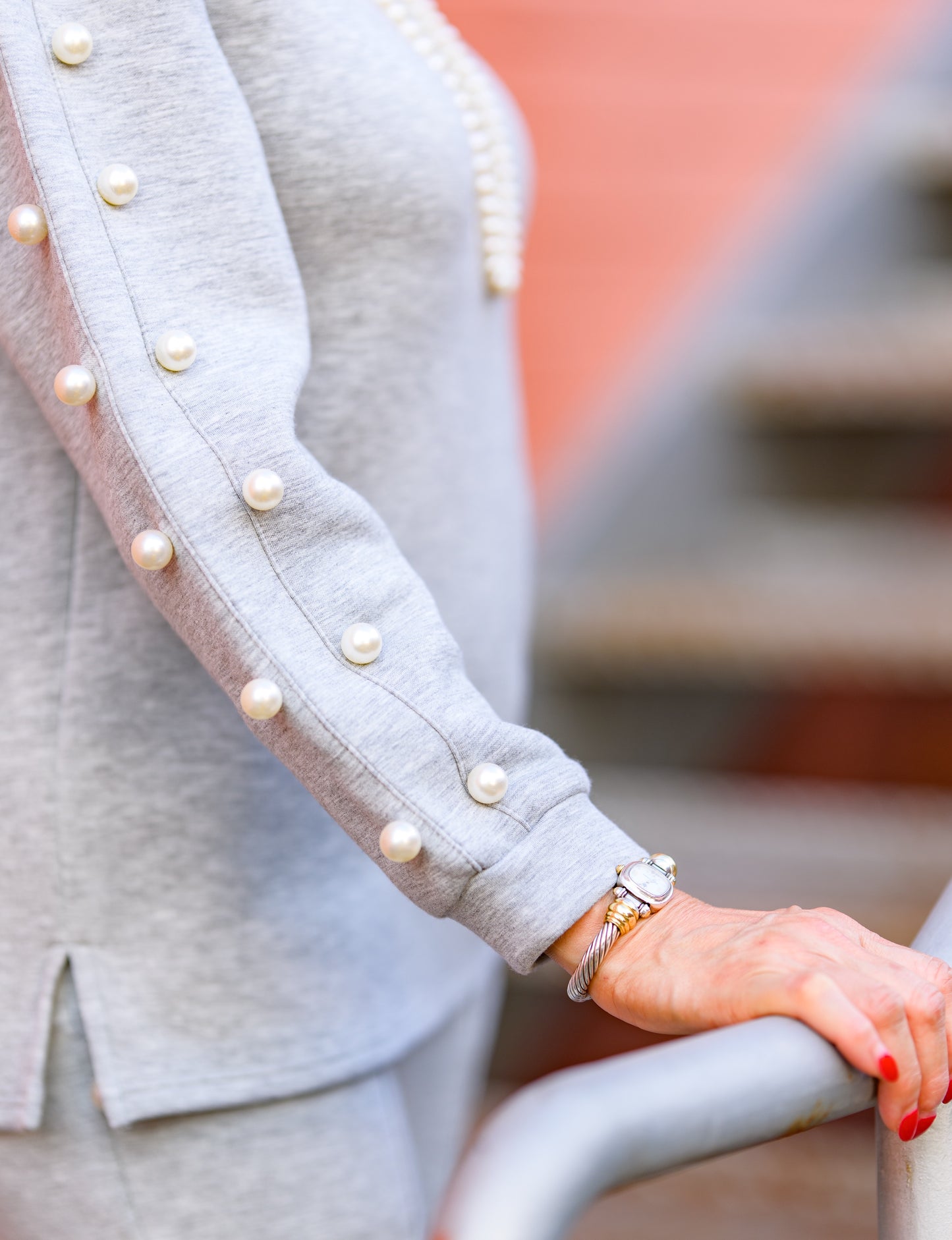 Heather Katri Pearl Top