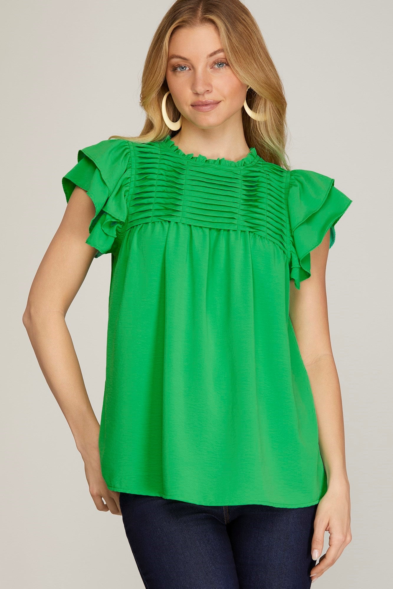 Kelly Ruffled Top