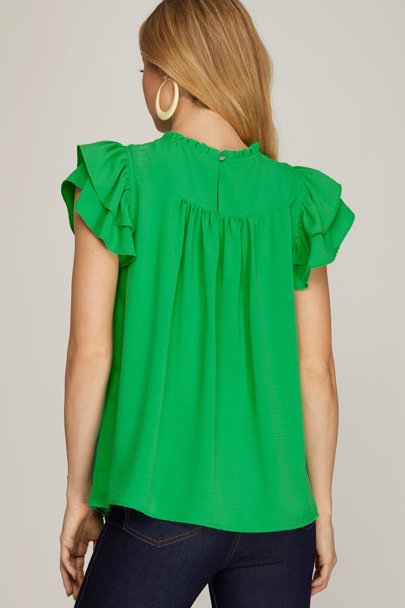 Kelly Ruffled Top
