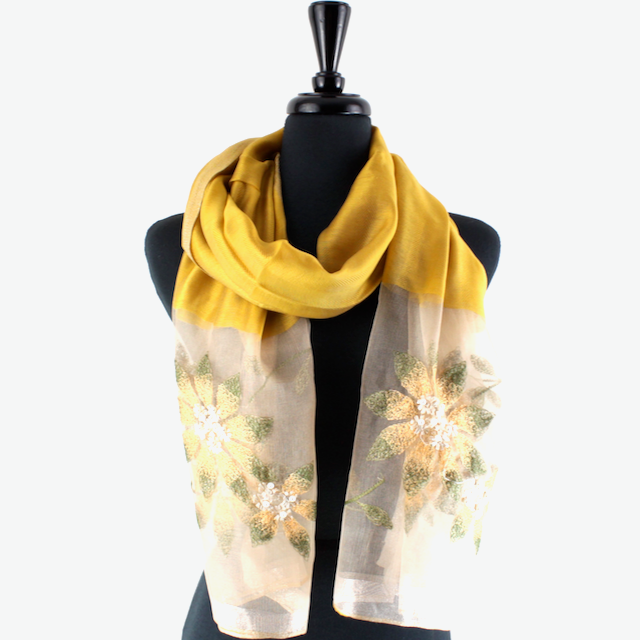 Gold Titania Scarf