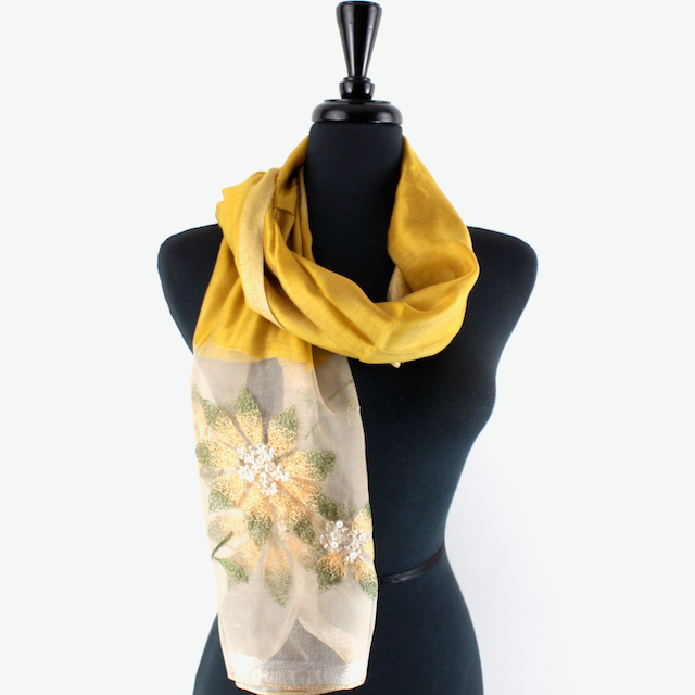 Gold Titania Scarf