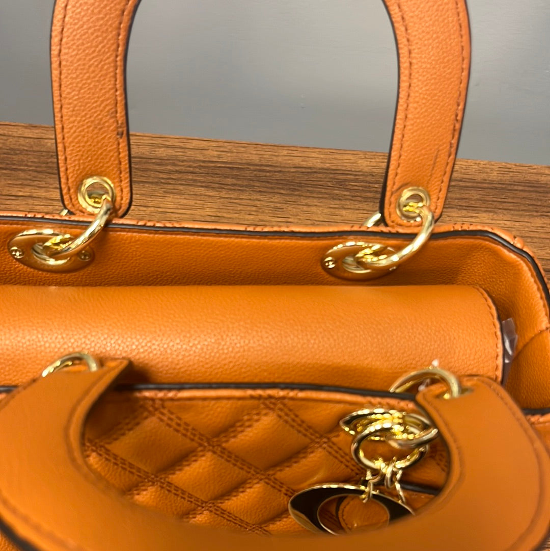 Quilted Cognac