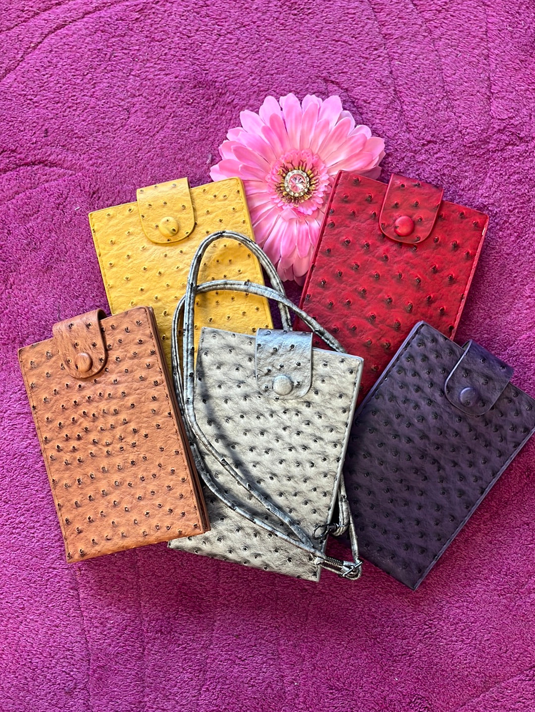 Textured Crossbody (Assorted Colors)