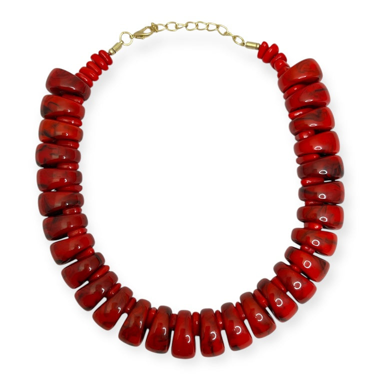 Ringly Red Necklace
