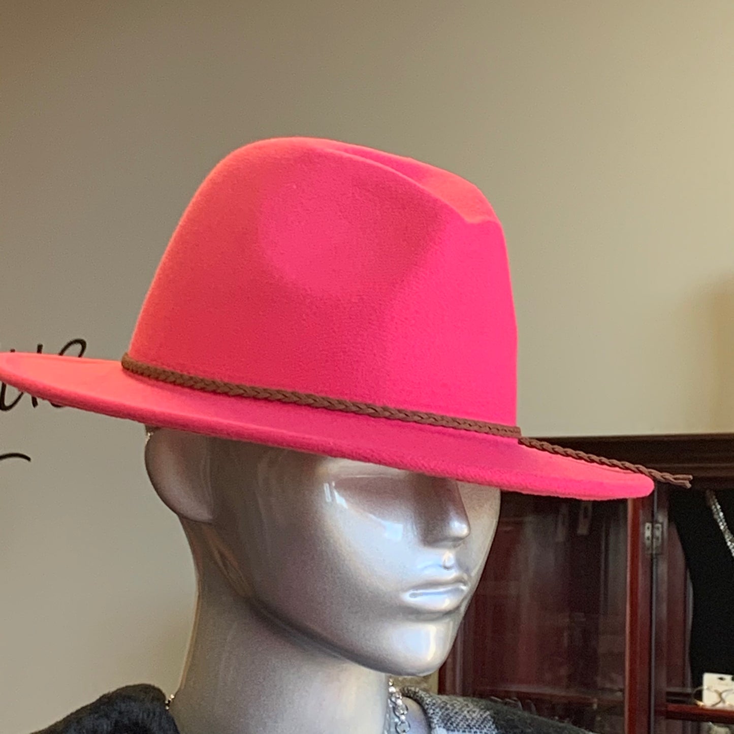 Fuchsia Fashion Fedora