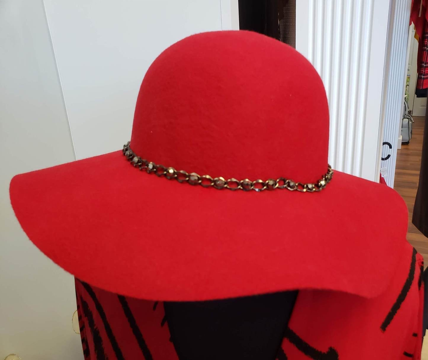 Red Felt Hat