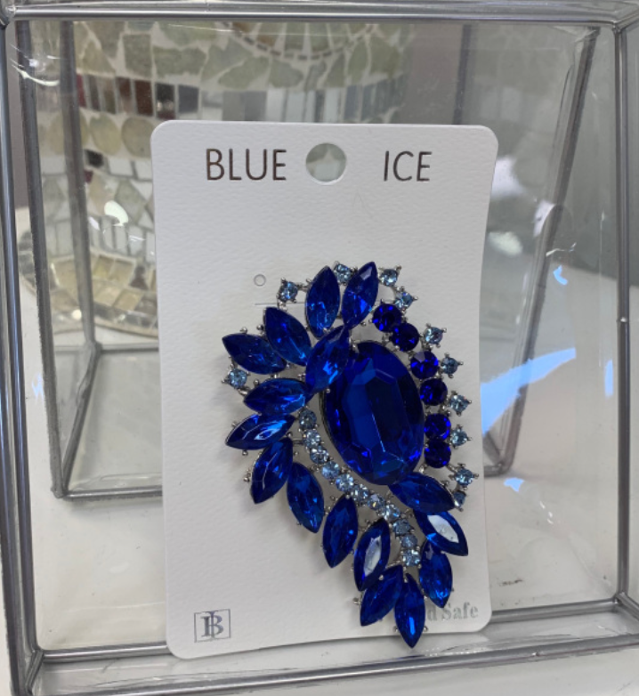 Royal Blue Broach