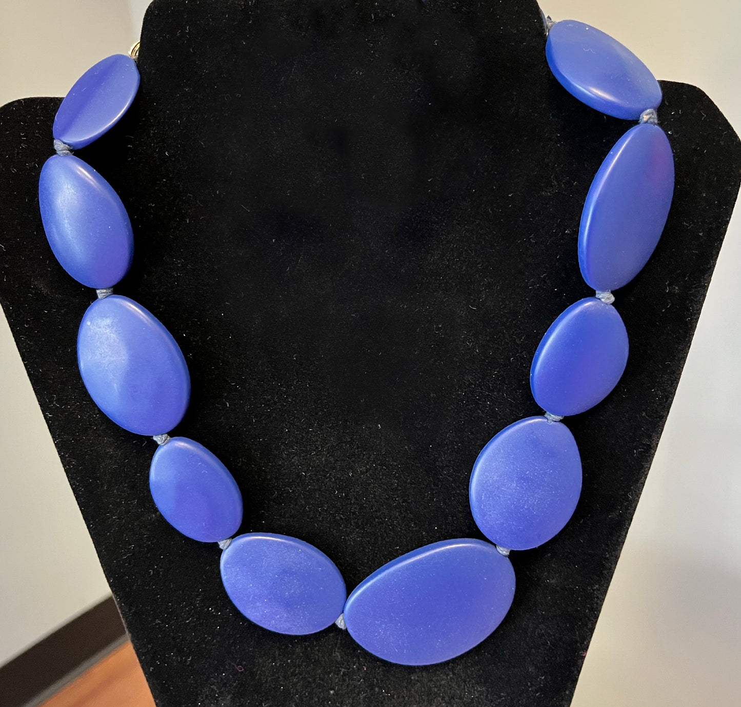 Blue Stone Necklace
