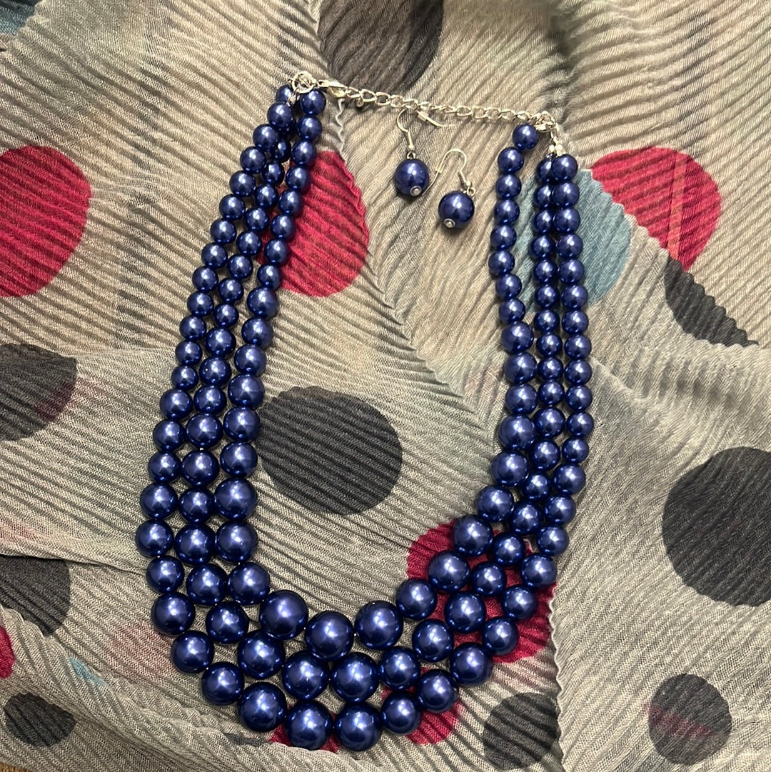 Blueberry Pearl Set
