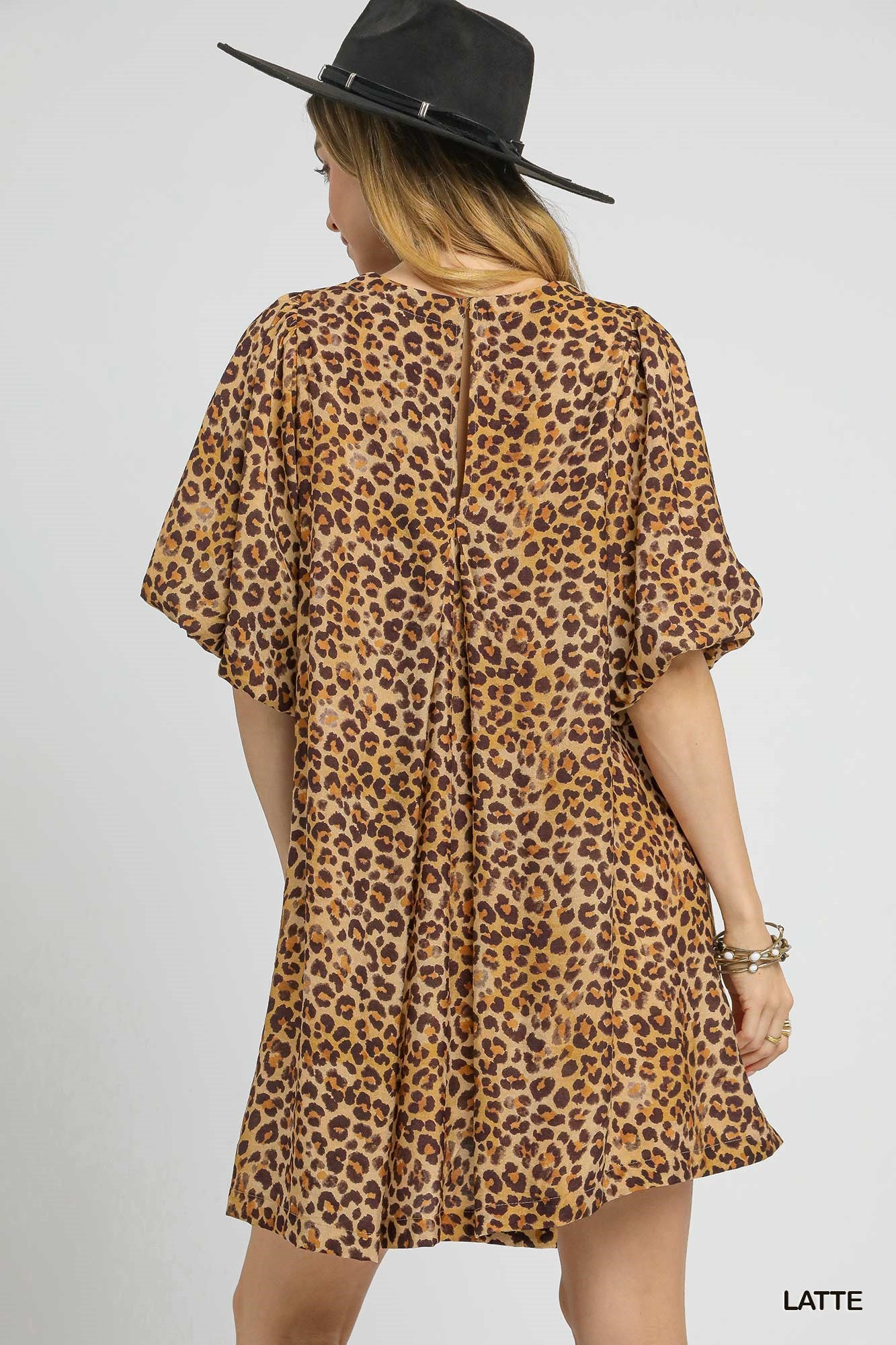 Lena Leopard Dress