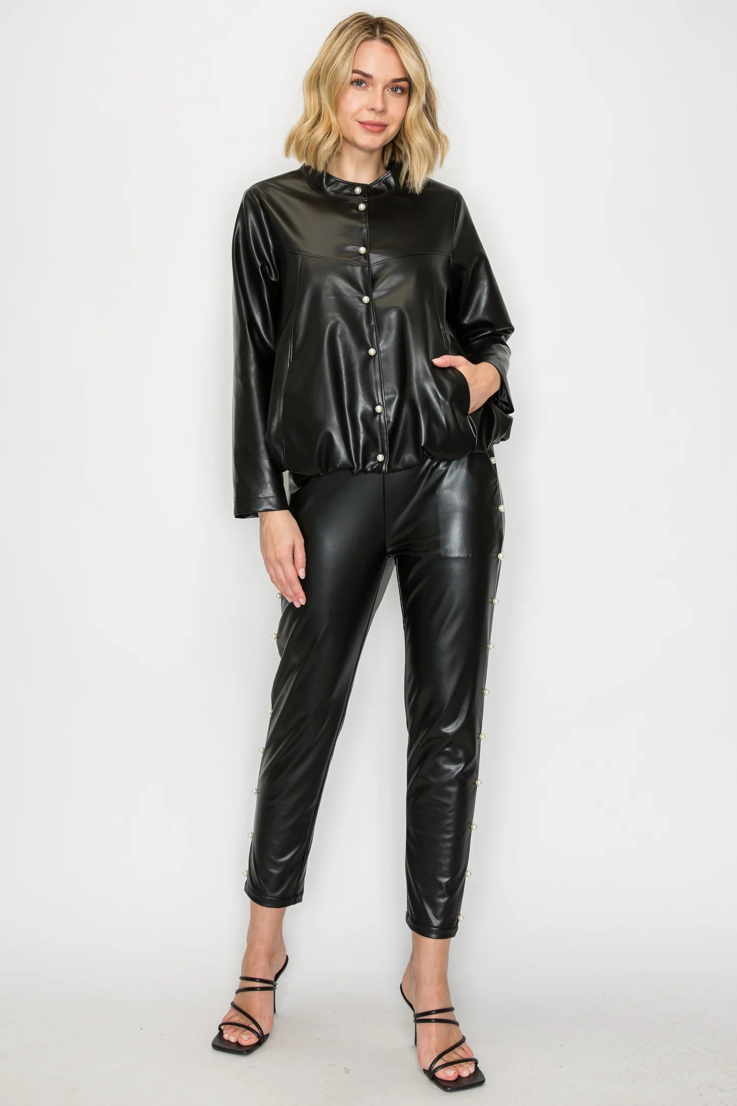 Loretta Leather Pants