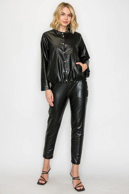 Loretta Leather Pants