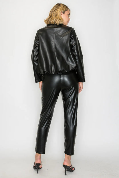 Loretta Leather Pants