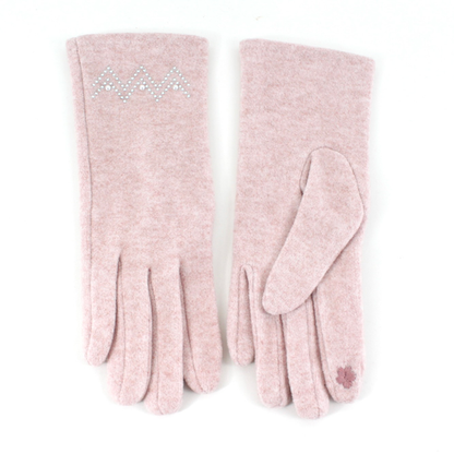 Pink Sparkle Gloves