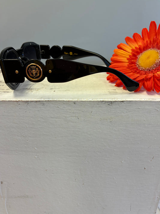 Black Studded Sunnies