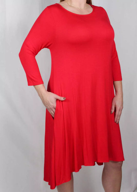 Rachel Red Dress
