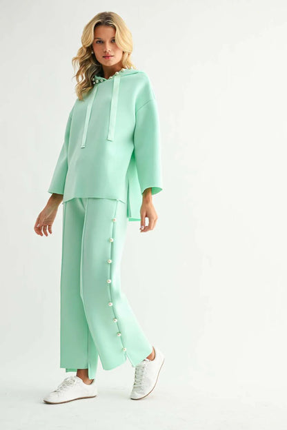 Mint Farrah Pearl Pants