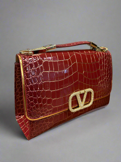 Golden Garnet Satchel
