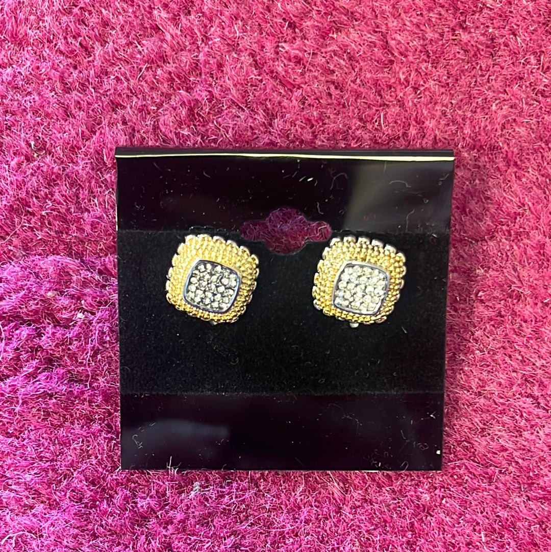 Mixed Metal Bling Studs