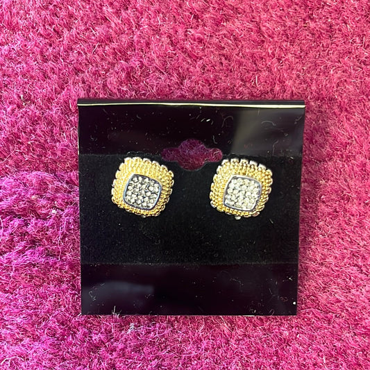 Mixed Metal Bling Studs