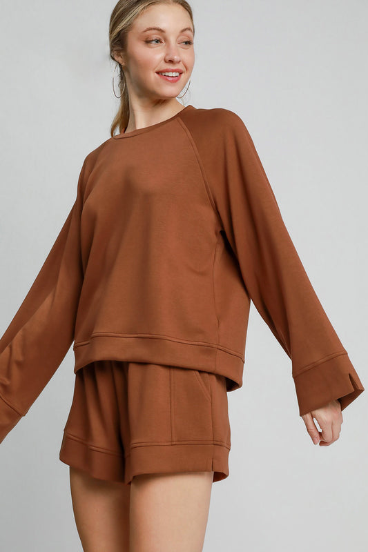 Luxeknit Raglin Sleeve Top