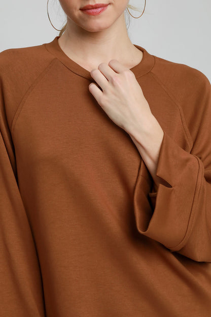 Luxeknit Raglin Sleeve Top