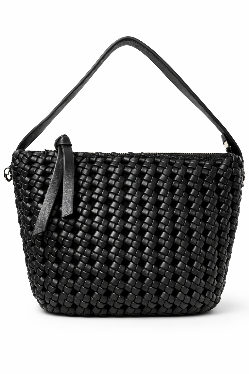 Licorice Woven Handbag