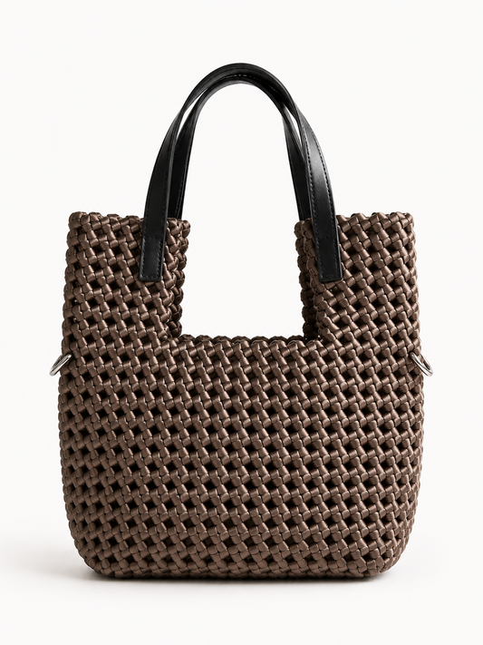 The Bronze Edit Woven Tote