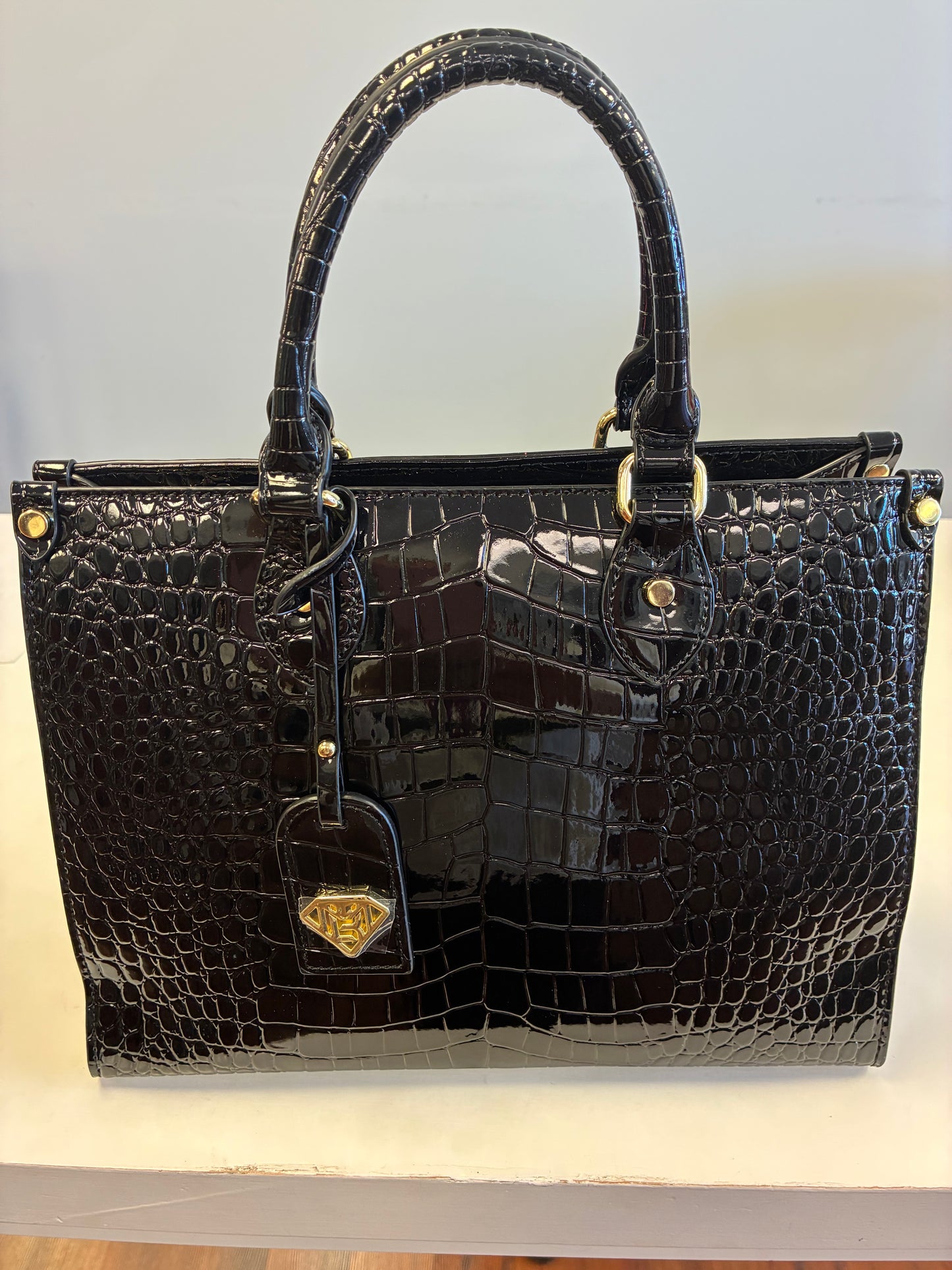 Superwoman Black Bag