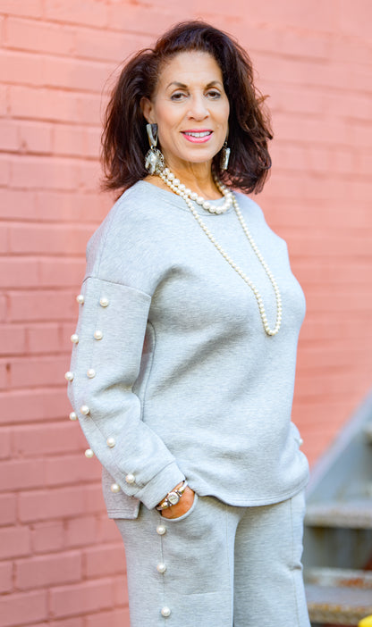 Heather Katri Pearl Top