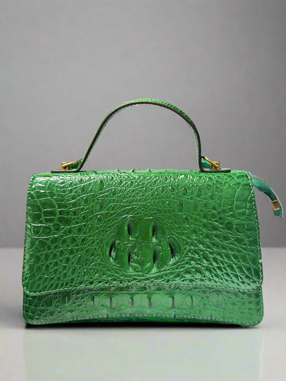 Elite Green Satchel