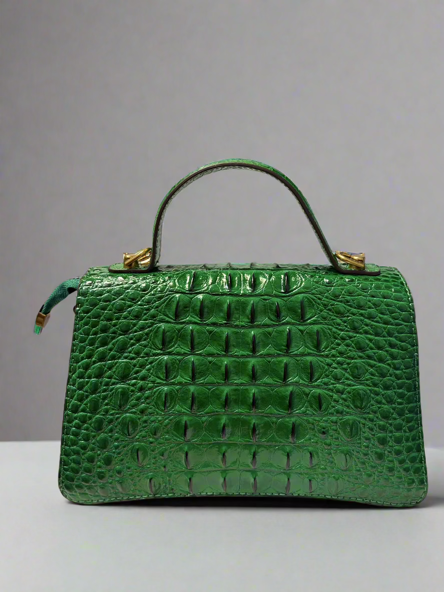 Elite Green Satchel