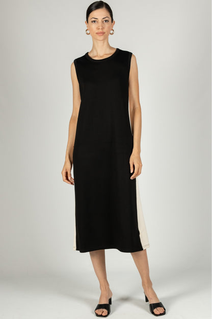 Butter Modal Side-Stripe Dress