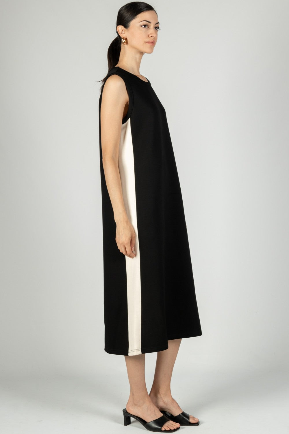 Butter Modal Side-Stripe Dress