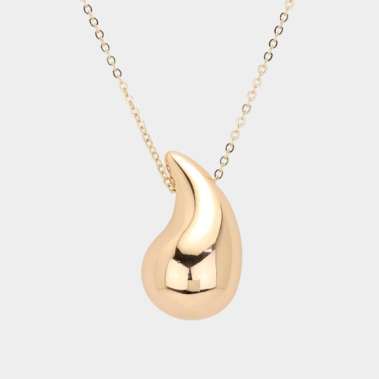 Teardrop Pendant Necklace